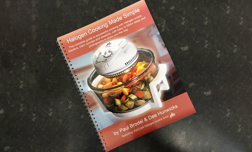 Image 5: Halogen Oven and Cookbook 