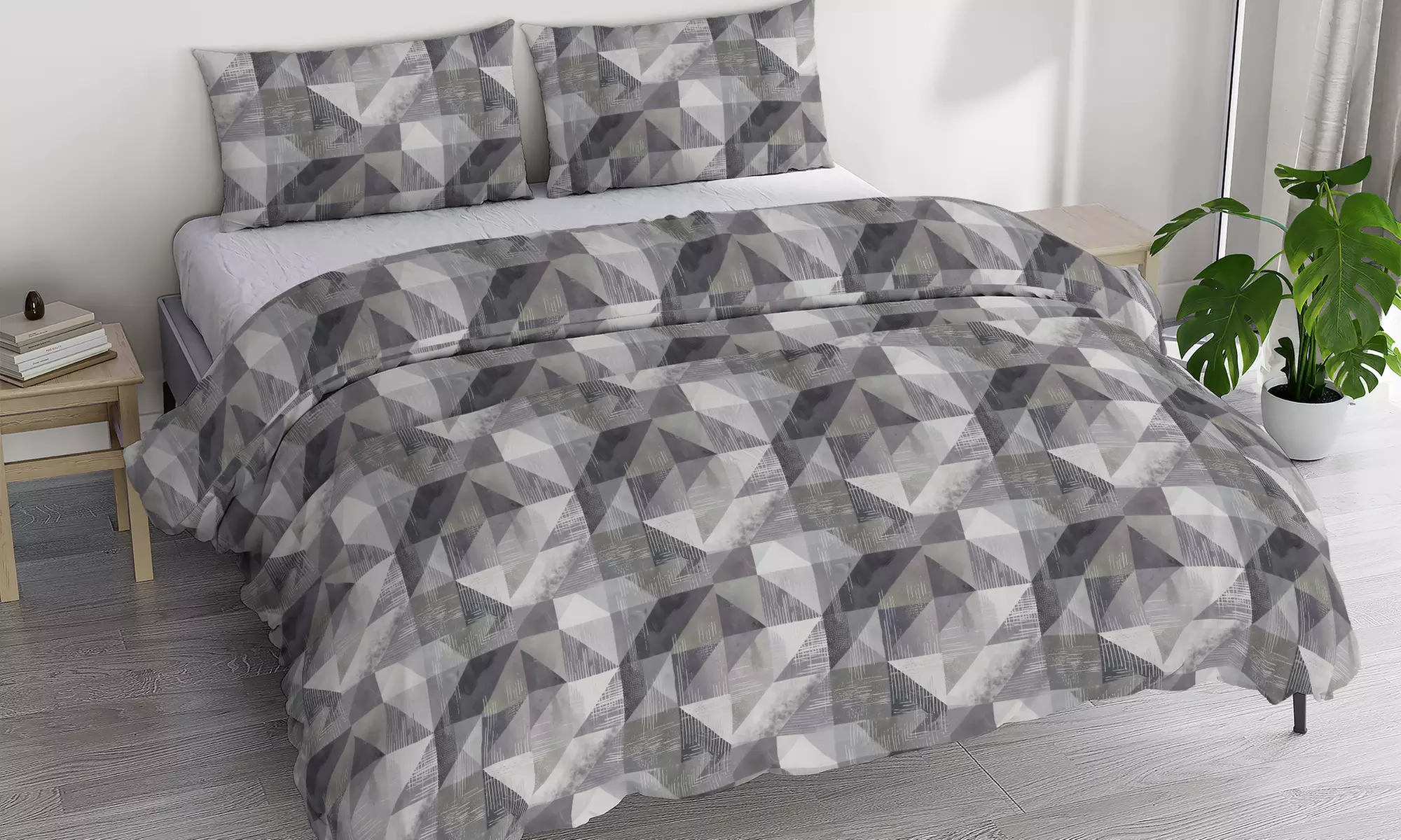 Parure copripiumino in cotone Made in Italy