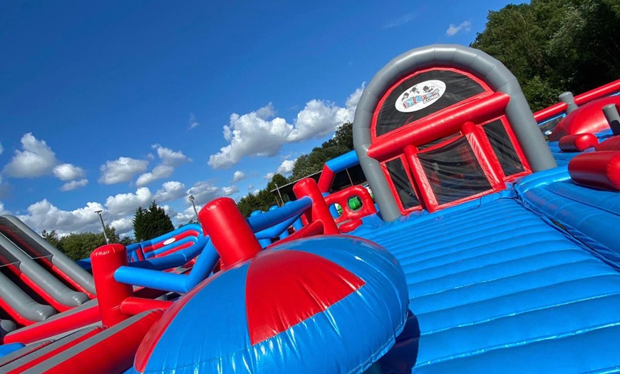 Image 16: Inflatable Bounce and Trampolines for One at Soccer Zone Halesowen