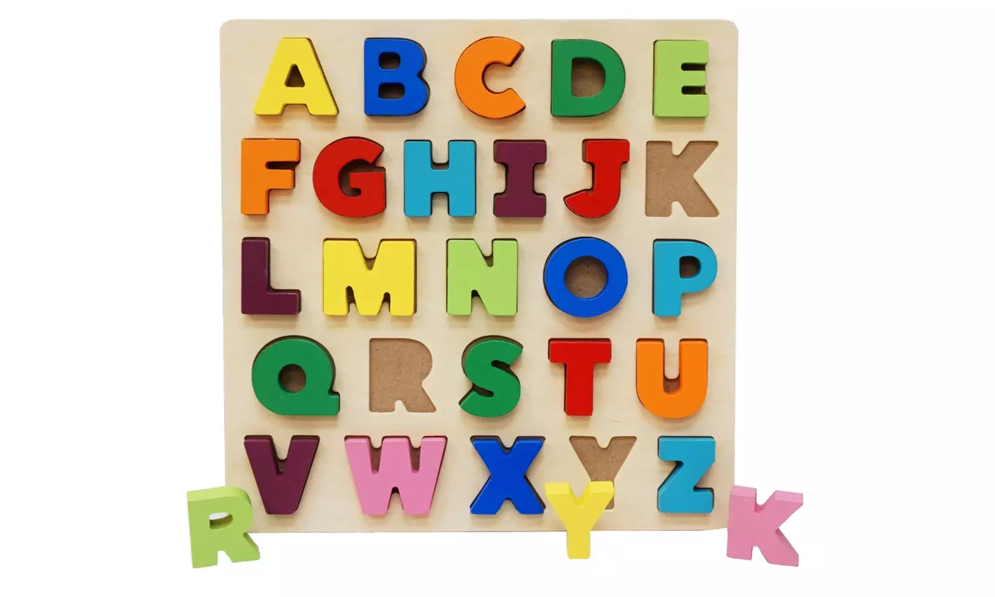 Puzzle en bois Alphabets et chiffres - Primary Image