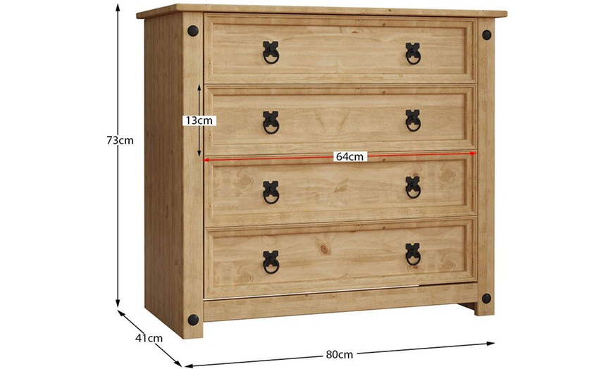 Image 62: Vida Designs Corona Bedroom Furniture Range