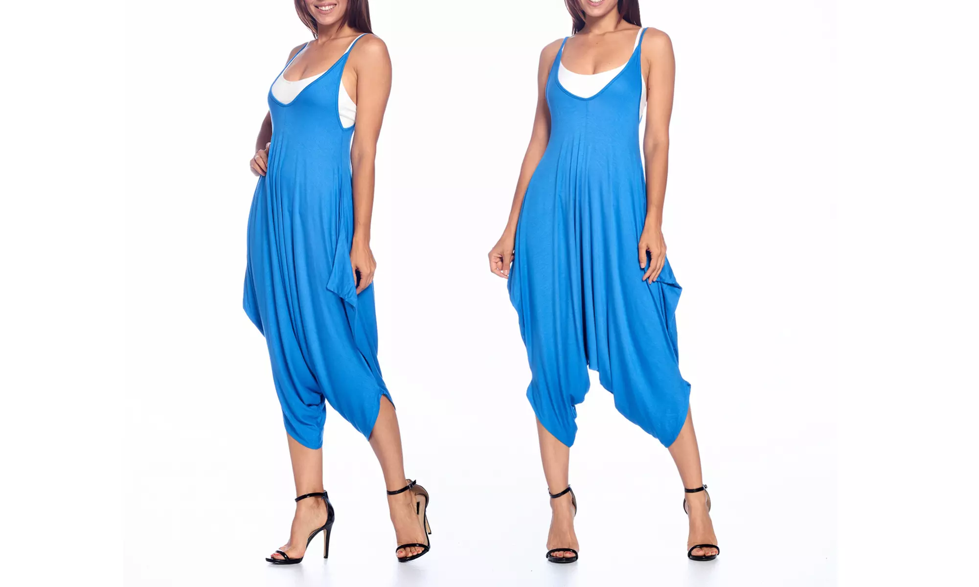 Isaac Liev Women's Essential Harem Jumpsuit - Second Medium