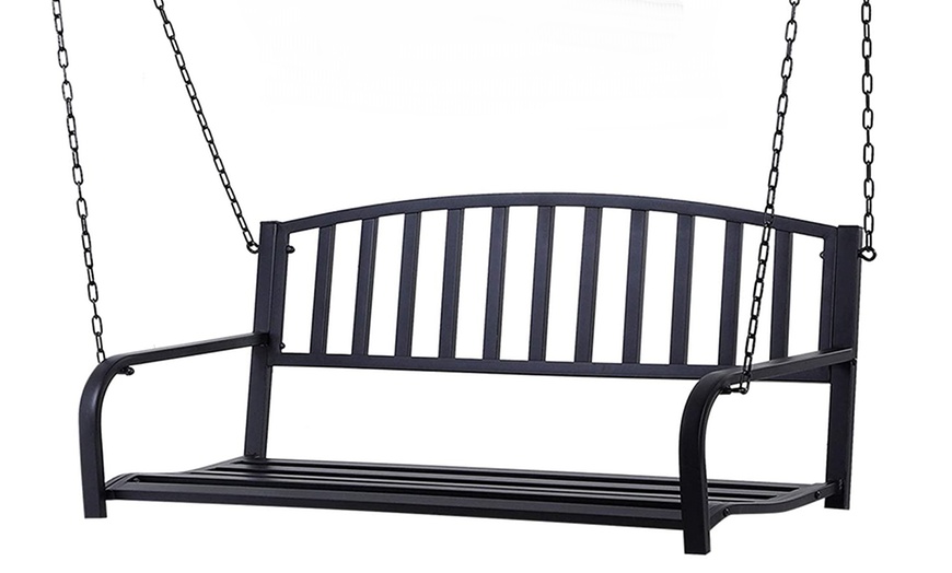 Image 2: Outsunny Swing Bench