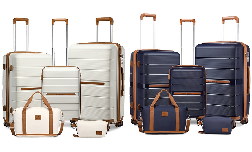 Image 1: British Traveller 5-tlg. Reisegepäck-Set