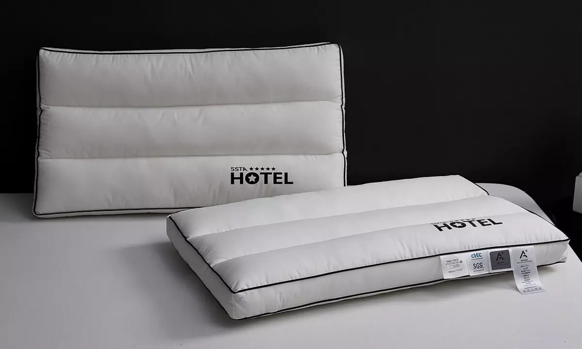 100% Cotton Five Star Hotel Pillow 2 Pack Set