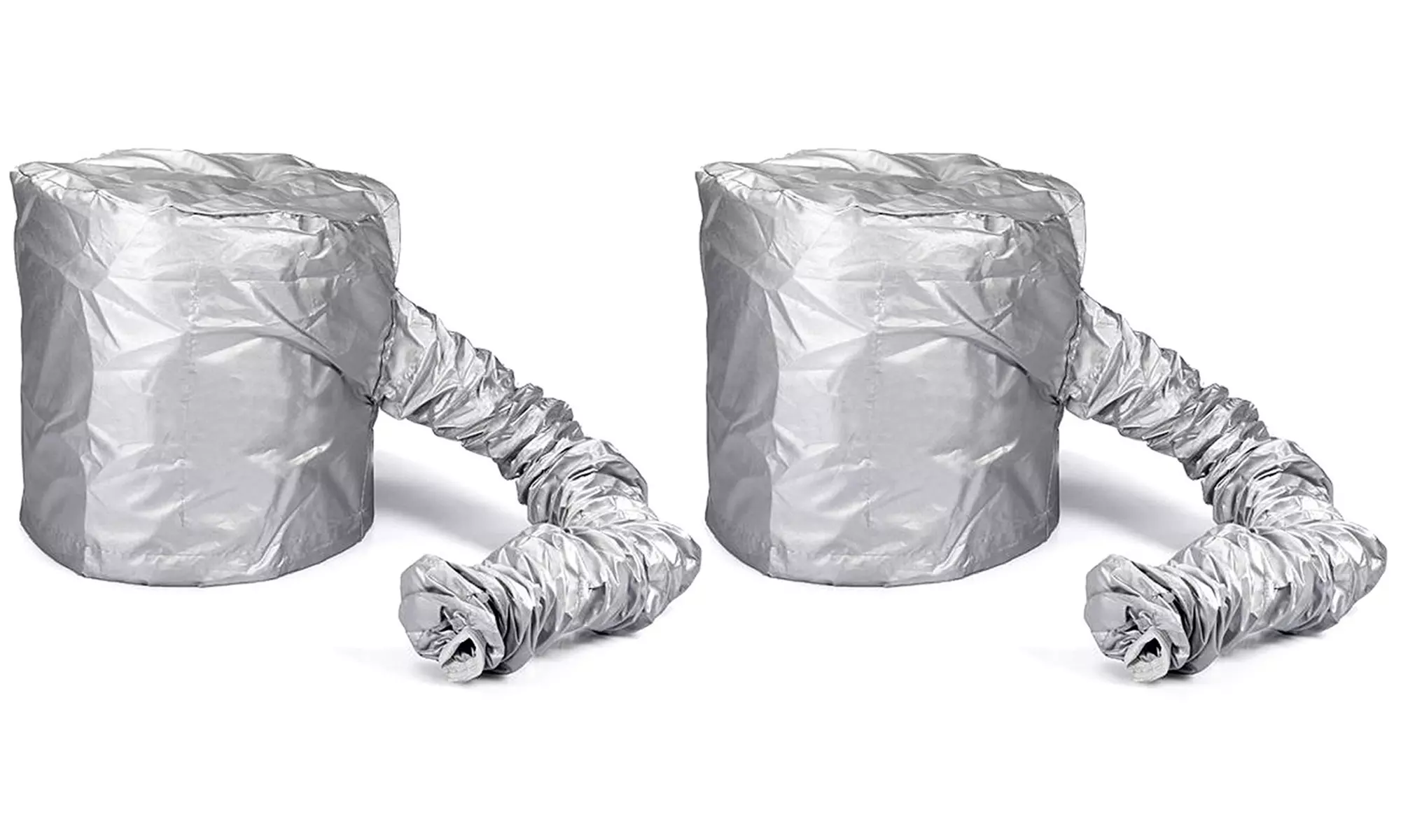 1x oder 2x Trockenhaube in Silber - Second Medium