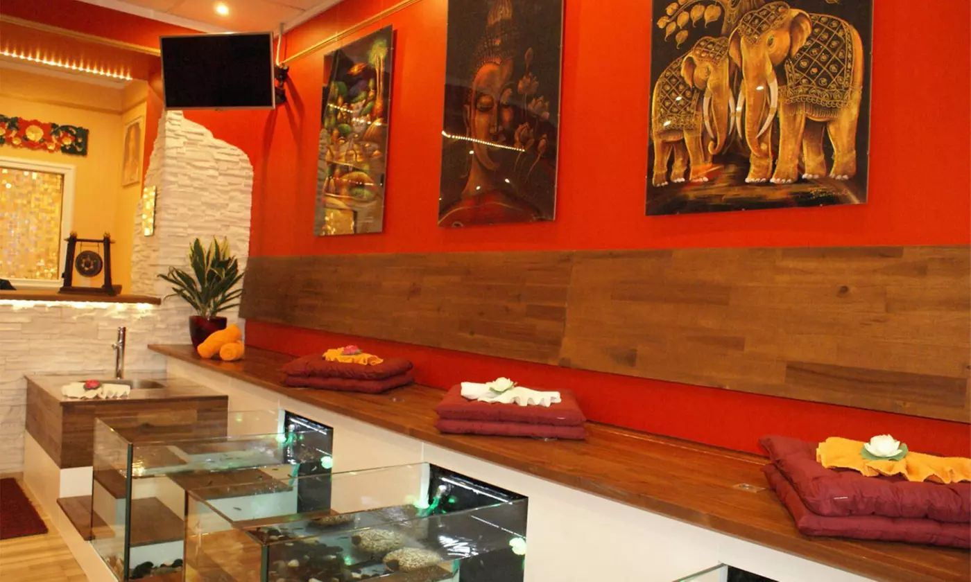 45 Min. Fisch-Spa-Pediküre inkl. Begrüßungstetränk für 1 o. 2 Personen