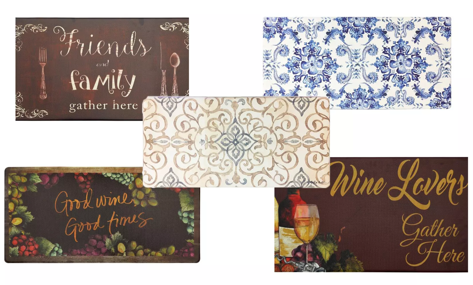 Anti-Fatigue Embossed Floor Mat - Primary Image