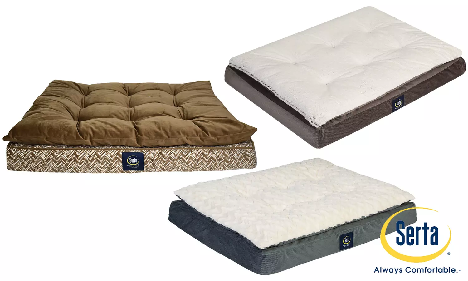 Serta Ortho Pillowtop Pet Bed - Primary Image