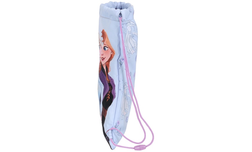 Image 6: Zainetto, cartella scolastica o valigia da cabina Frozen Believe Safta