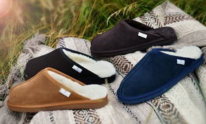  Men's Sheepskin Slippers 