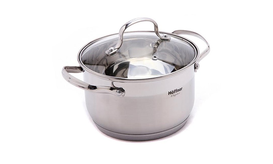 Image 6: Stainless Steel Pot 12-Piece Set 