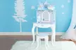 Ensemble coiffeuse et tabouret pour enfant château de rêve marque Teamson - Second Medium