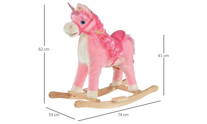 Groupon rocking sale horse