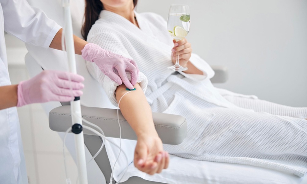 Experience a Refreshing Balance W/ Dr. Salehi W/ the IV Therapy