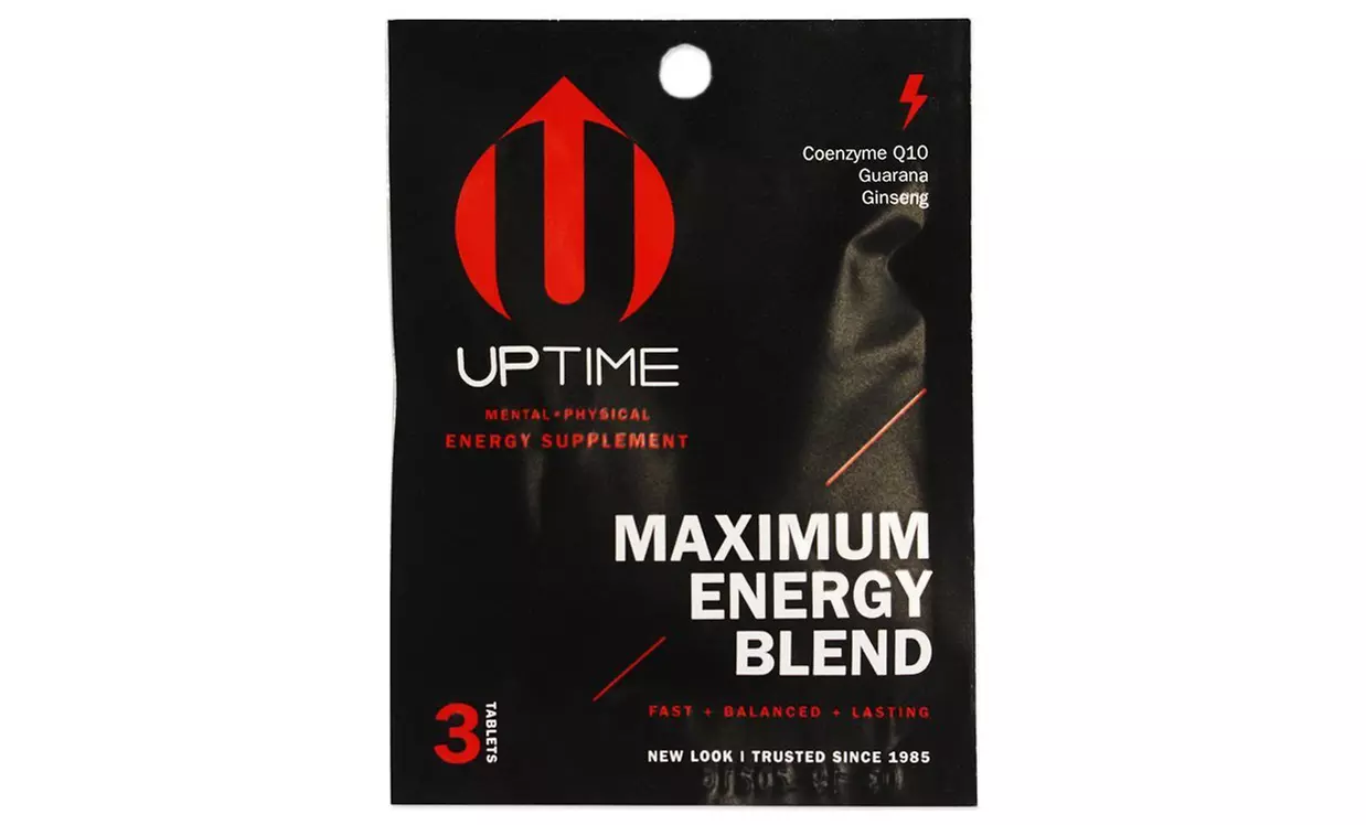 Uptime Energy Original or Maximum Blend Tablets (24- or 48-Count) - Second Medium
