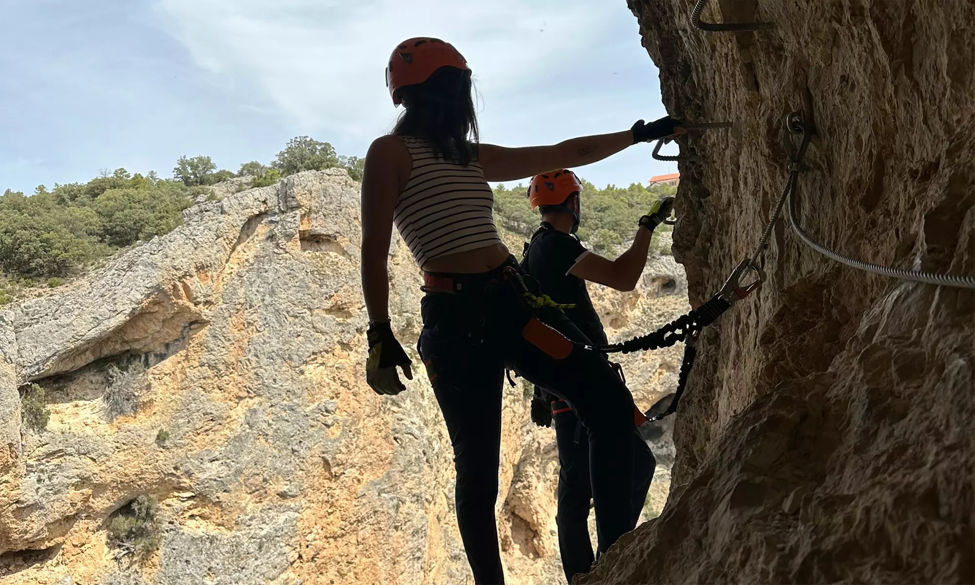 Vía ferrata Ventano del Diablo para 2 personas, opción K3 o K3 + K4
