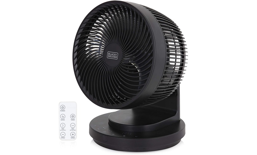 Image 1: Black and Decker Desk Fan