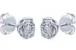 1/2 CTTW Lab Grown Diamond Stud Earrings in Sterling Silver by Brilliant Diamond - Second Medium