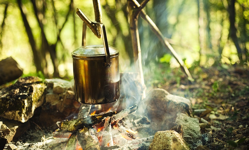 Image 1: Bushcraft Experience for Two