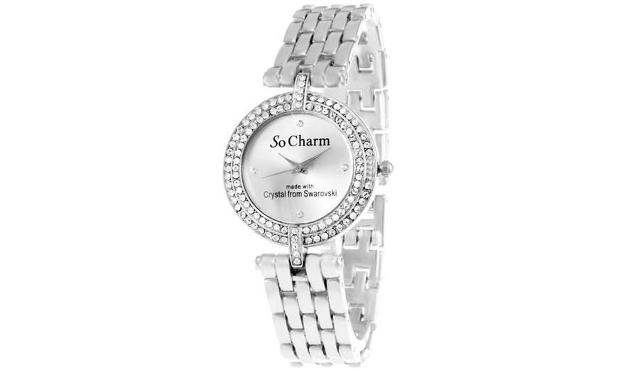 Image 9: Montres cristaux Swarovski® So Charm 