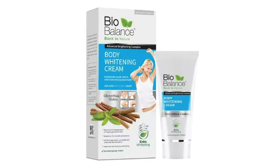 Crème éclaircissante pour visage et corps Bio Balance - Second Medium