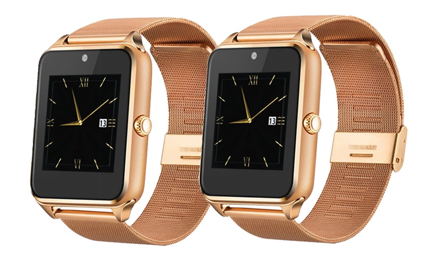 Image 5: Milanese Strap Smartwatch