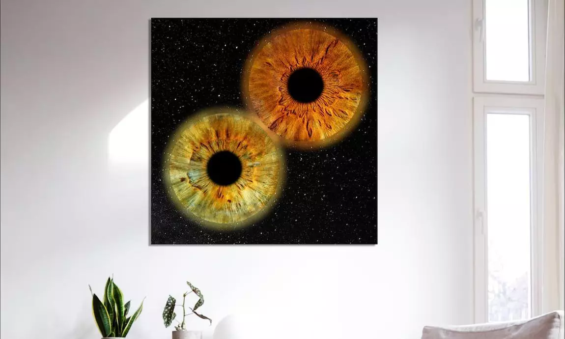 Votre iris, une œuvre d’art unique en photo digitale