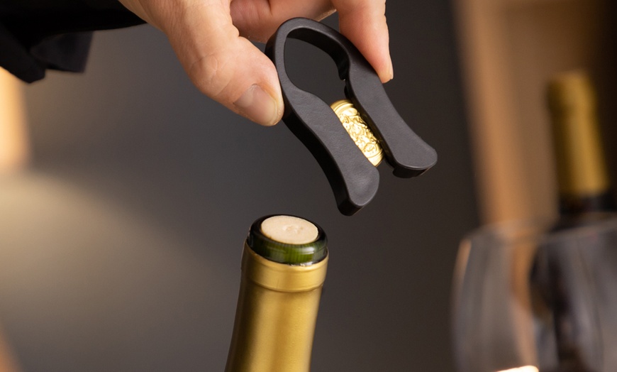 Image 5: Elegante set di vino con accessori