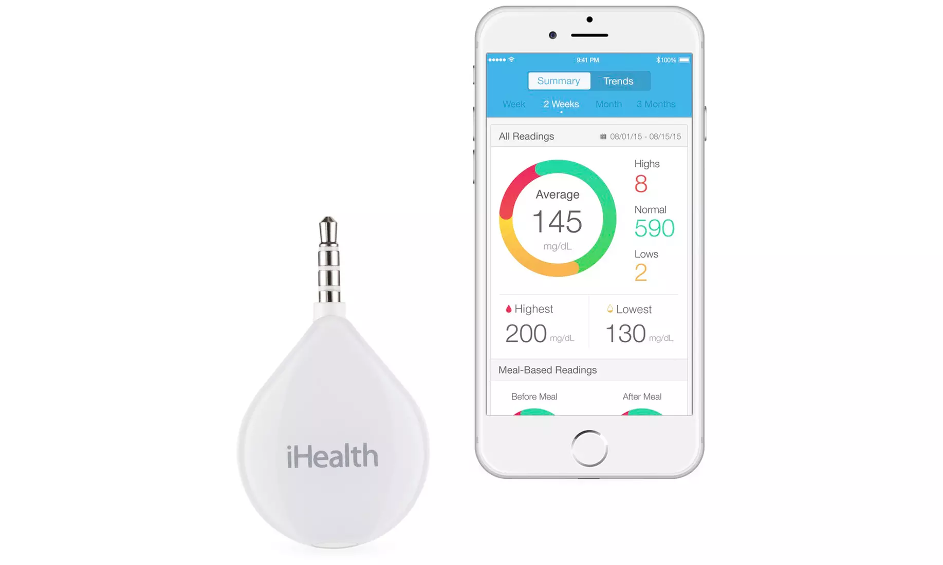 iHealth Align Blood Glucose Meter and Accessories - Primary Image