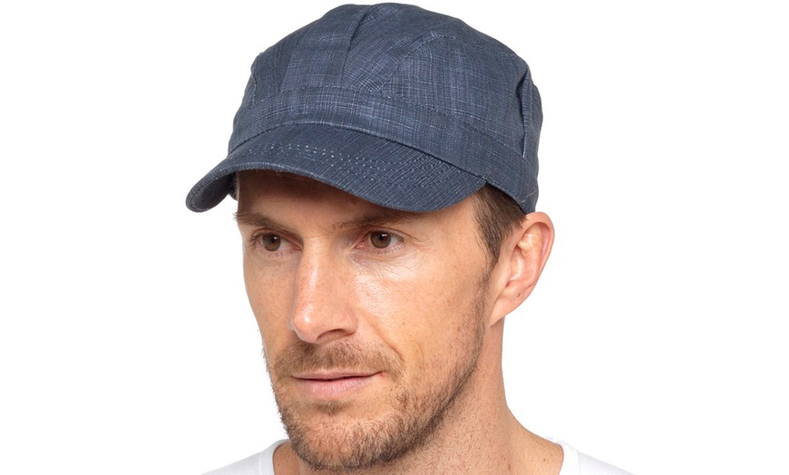 Image 2: Men's Linen Cap