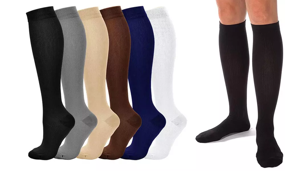 1 ou 3 paires de chaussettes de compression