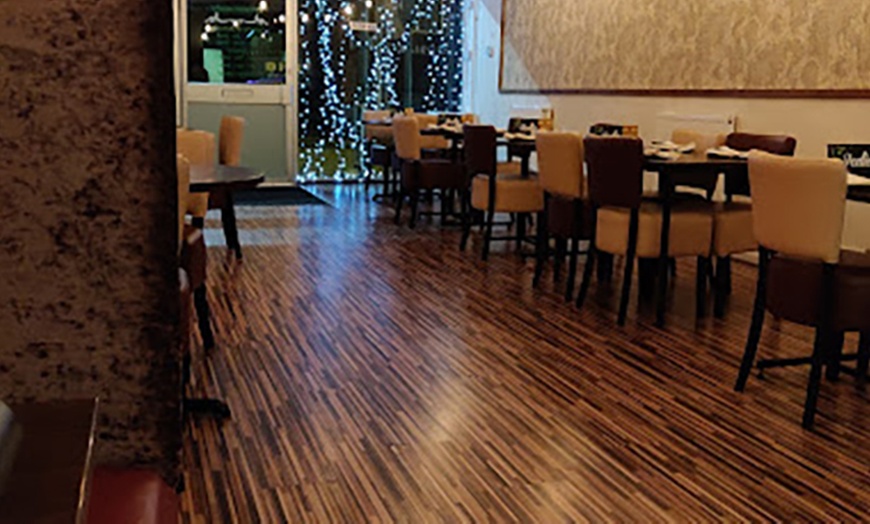 Image 9: For 1, 2, or 4: Chutney Tray or Papadam, Starter, Main, Rice & More