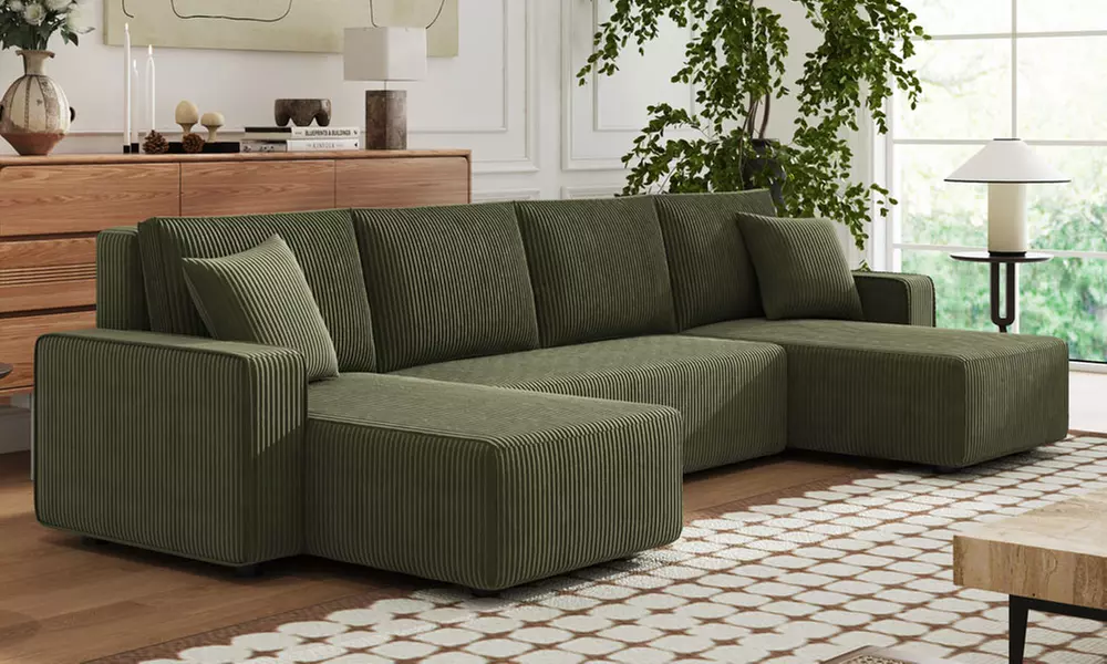 Canapé panoramique convertible Lubec, Kocoon