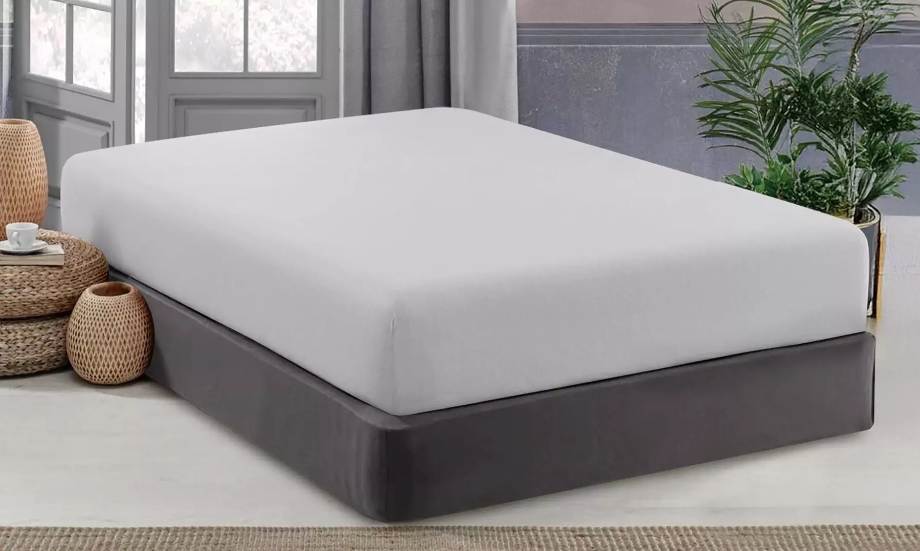 Lenzuolo sotto con angoli no stiro