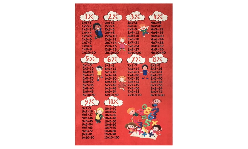 Image 10: Multiplication Table Mat