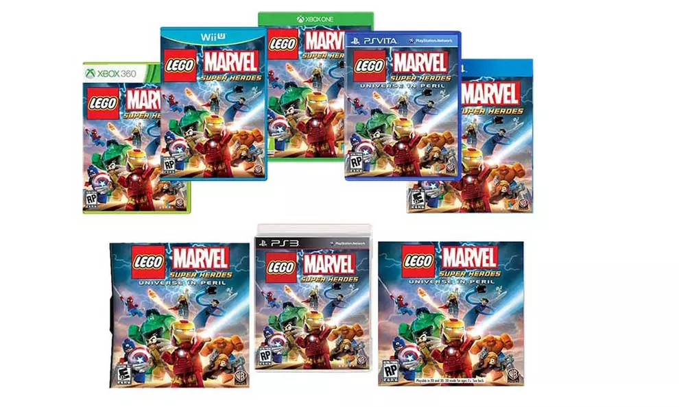 LEGO Marvel Super Heroes for Nintendo DS, 3DS, PS Vita, PS3, PS4, Wii U, Xbox 360, or Xbox One - Primary Image