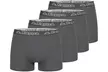 3er- oder 4er-Pack Kappa Boxershorts in Schwarz, Grau oder Navy - Second Medium