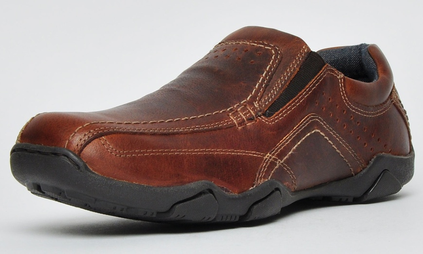 Image 2: Red Tape Leather Slip-On Shoes