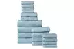 Dream Castle Mosaic III 100% Cotton Towel Set (18-Piece) - Second Medium