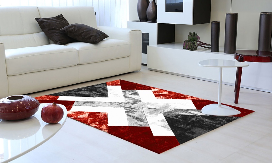 Image 4: Geometric Indoor Rug