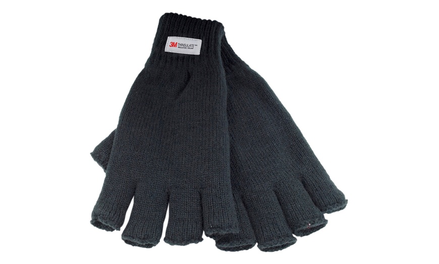 One Or Two Pairs Of Fingerless Insulation Gloves | Groupon