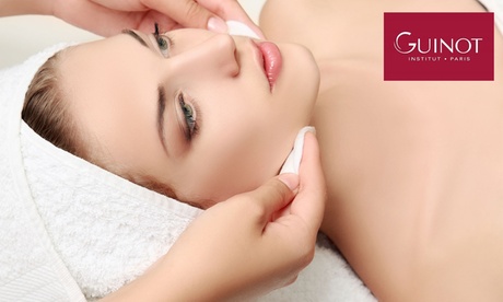 Soin Visage de 30 min, jeunesse personnalisé ou anti-âge d'1h dès 15€ à l'Institut Guinot - Lentigny