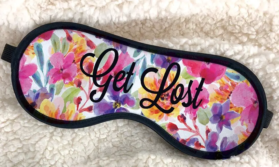 Personalized eye masks for a perfect sleep