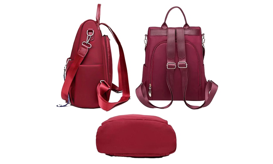 Image 9: 3-in-1 Anti-Diebstahl-Rucksack für Damen