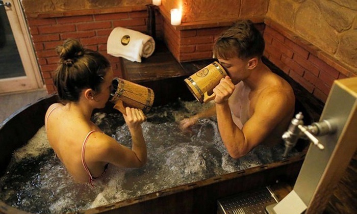 Experiencia beer spa para 2 personas con pack degustación
