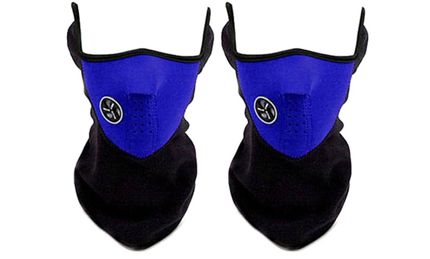 Image 8: One or Two Thermal Neoprene Face and Neck Masks