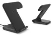 Support et chargeur sans fil, compatible Samsung et iPhone, pour poser l'iWatch et recharger son iPhone - Second Medium