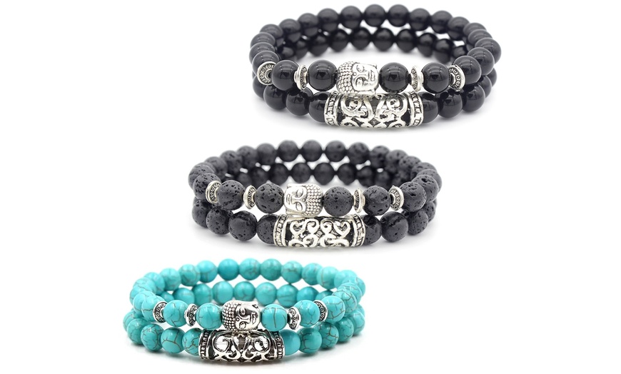 Image 19: 1, 2 ou 3 bracelets Buddha