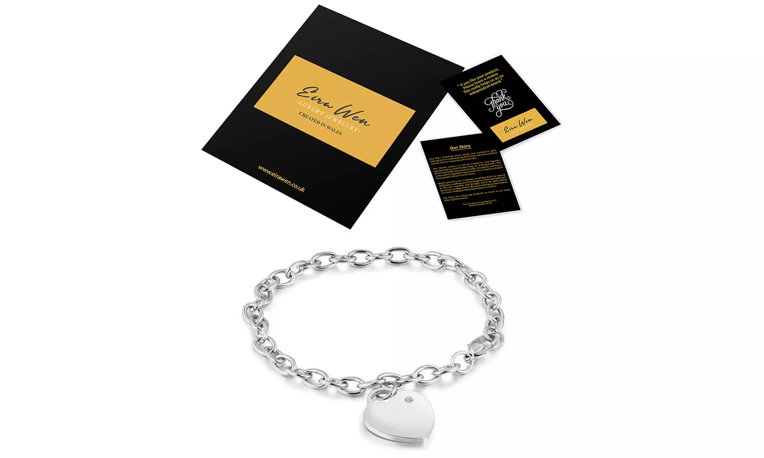 Bracelets ornés de cristaux de Swarovski® avec breloques Eira Wen®